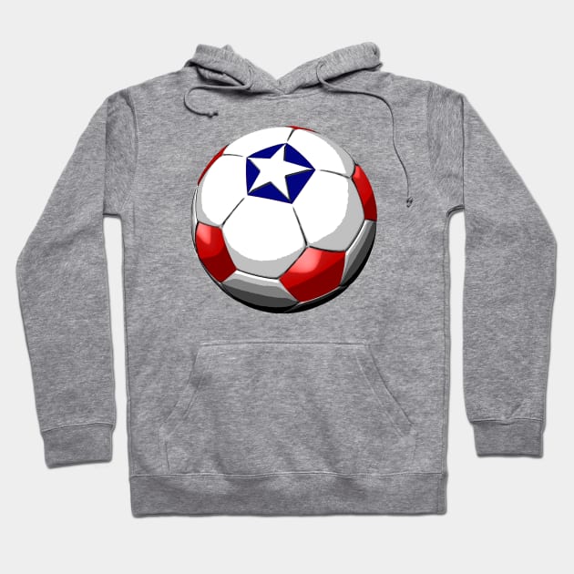 Chile Soccer Hoodie by asaiphoto